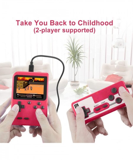 Retro Handheld Game Console Portable Video Game Console for Children with 400 Classical FC Games 3.0-Inch Screen 1020mAh Rech...