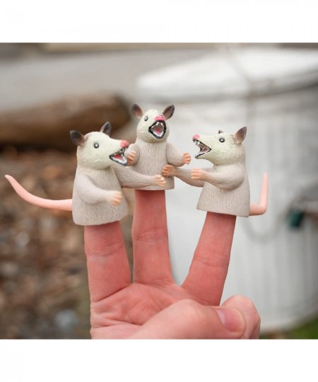 Perplexing Possum Perfection Pack - Air Freshener 3 Finger Puppets and Stress Ball - Set of 5 2 inches $33.71 - Finger Puppets