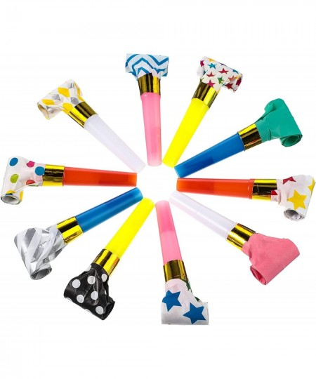 20 Pcs Blowouts Noisemakers Funny Party Blowouts Blow Horns Birthday Party Colorful Noisemakers Whistles Noise Makers for 202...