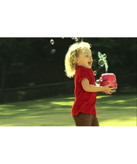 Fubbles No-Spill Motorized Bubble Machine in Pink Includes 4oz Bubble Solution $51.96 - Bubble Blowing Products