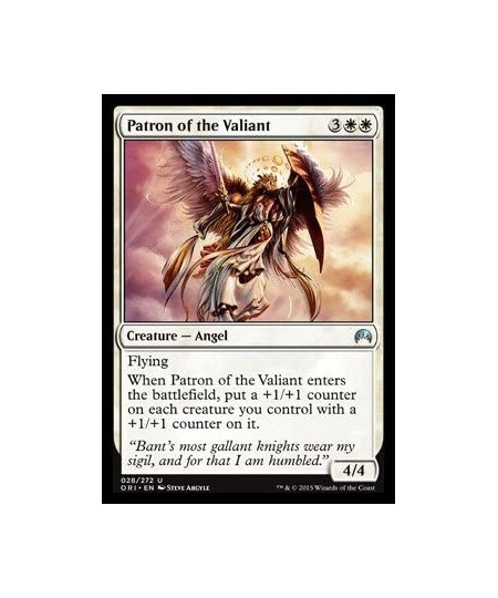 Patron of The Valiant (028/272) - Origins - Foil $11.92 - Card Games