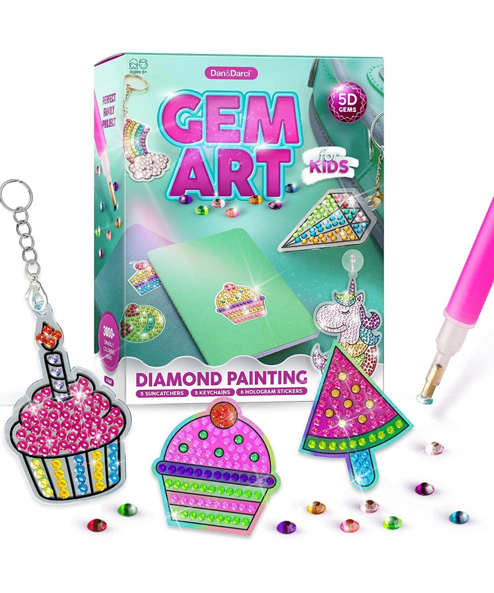 Gem Art Kids Diamond Painting Kit - Big 5D Gems - Arts and Crafts for Kids Girls and Boys Ages 6-12 - Gem Painting Kits - Bes...