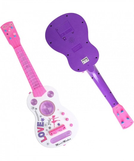 Kids Electric Guitar 4 Strings Kids Guitar Musical Guitar Toy with Flash Light Music Educational Toy Gift for Boys Girls Chil...