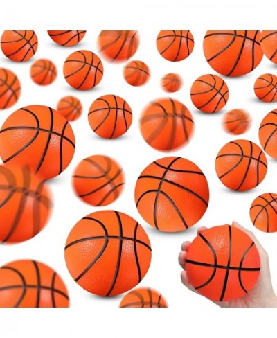 40 Pcs Mini Inflatable Balls Baby Toddler Ball Mini Hoop Ball Mini Basketball Soccer Beach Balls Rubber Small Basketballs Soc...