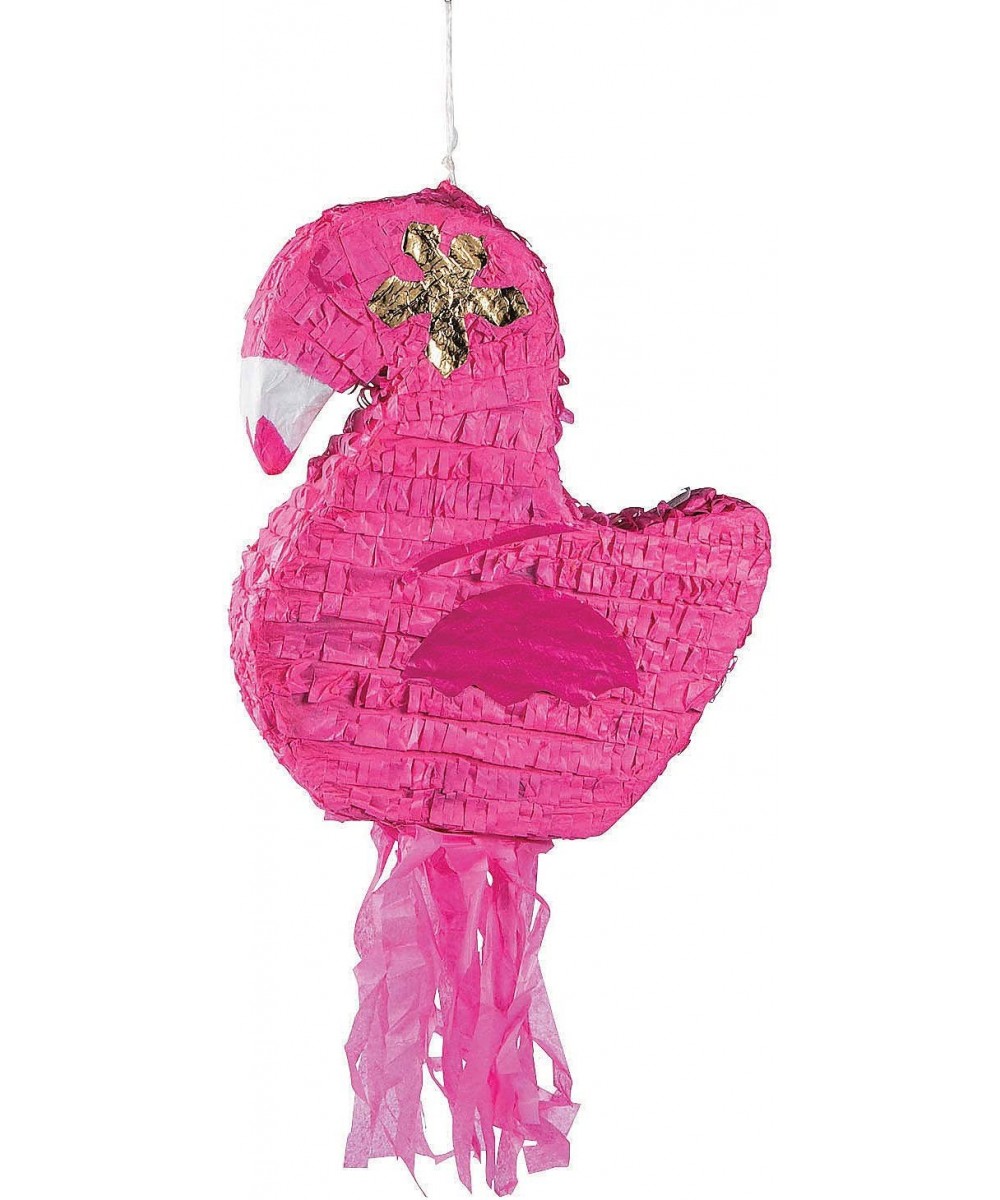 Pink Flamingo Pinata Includes Hanger - 18 inch x 22 inch - Birthday Party Decor and Supplies $62.69 - Piñatas