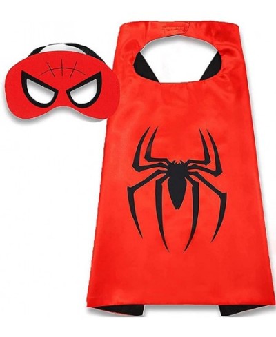 Superhero Capes and Masks Set for Kids Toddler Birthday Party Favors Supplies Decorations | Halloween Costumes Dress Up| Supe...