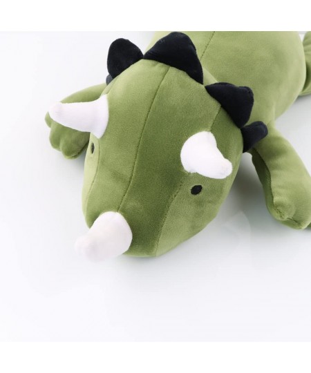 Dinosaur Weighted Plush Animals Weighted Stuffed Toys Triceratops Weighted Plush Throw Pillow Cute Dinosaur Plush Animals Dol...