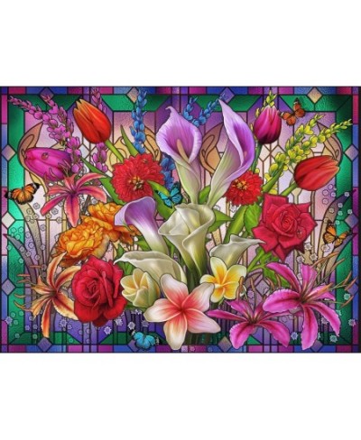 Window Lillies - 1000 Piece Jigsaw Puzzle $26.29 - Jigsaw Puzzles