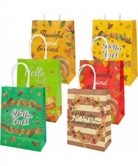 Thanksgiving Goody Bags 18 Party Favor Treat Bags Thanksgiving Autumn Party Supply $16.52 - Kids' Party Favor Sets