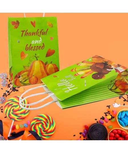 Thanksgiving Goody Bags 18 Party Favor Treat Bags Thanksgiving Autumn Party Supply $16.52 - Kids' Party Favor Sets