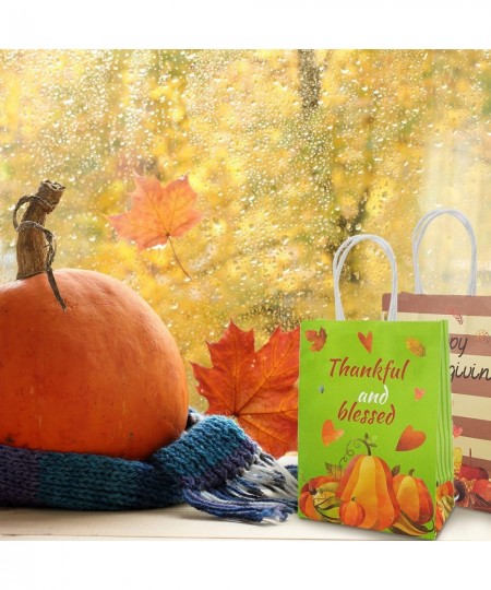 Thanksgiving Goody Bags 18 Party Favor Treat Bags Thanksgiving Autumn Party Supply $16.52 - Kids' Party Favor Sets