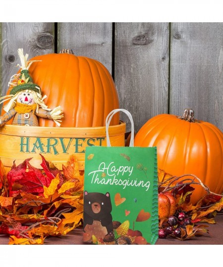 Thanksgiving Goody Bags 18 Party Favor Treat Bags Thanksgiving Autumn Party Supply $16.52 - Kids' Party Favor Sets