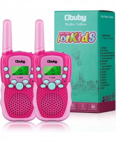 Walkie Talkies for Kids 22 Channels 2 Way Radio Kid Gift Toy 3 KMs Long Range with Backlit LCD Flashlight Best Gifts Toys for...