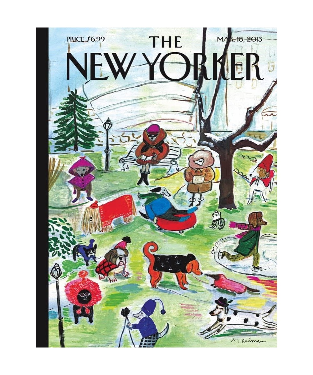 New Yorker Canine Couture - 1000 Piece Jigsaw Puzzle $41.73 - Jigsaw Puzzles