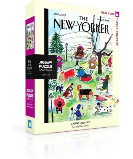 New Yorker Canine Couture - 1000 Piece Jigsaw Puzzle $41.73 - Jigsaw Puzzles