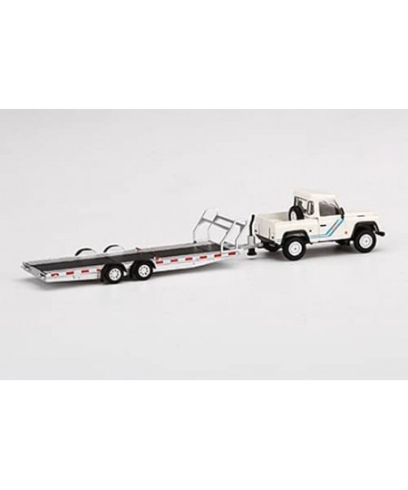 Car Hauler Trailer Type A Silver 1/64 Diecast Model by True Scale Miniatures MGTAC15 $25.45 - Kids' Play Cars & Race Cars