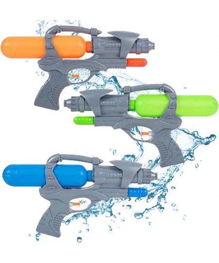 Water Blasters for Kids Set of 3 10 Inch Assorted Colors Squirter Toys for Swimming Pool Beach and Outdoor Summer Fun Cool Bi...