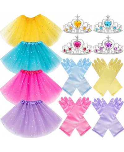 10Pcs Princess Dress up Tutu Crown Accessories Tiara Ballet Tutu Skirt for Girls Costume Party Favors $42.48 - Kids' Costumes