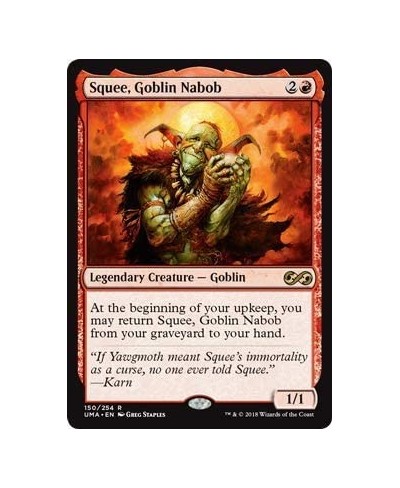 Magic: The Gathering - Squee Goblin Nabob - Ultimate Masters - Rare $10.52 - Magic Kits & Accessories