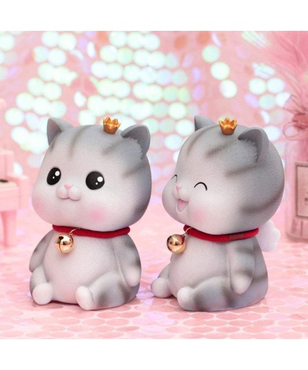 Kitten Piggy Bank Kids Cute Money Coin Bank for Boys Girls Desktop Decor Saving Pot Decoration Style 2 $20.99 - Kids' Money B...