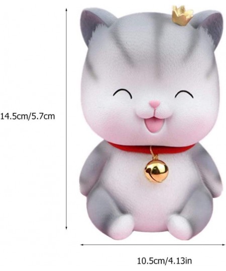 Kitten Piggy Bank Kids Cute Money Coin Bank for Boys Girls Desktop Decor Saving Pot Decoration Style 2 $20.99 - Kids' Money B...