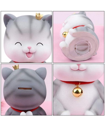 Kitten Piggy Bank Kids Cute Money Coin Bank for Boys Girls Desktop Decor Saving Pot Decoration Style 2 $20.99 - Kids' Money B...