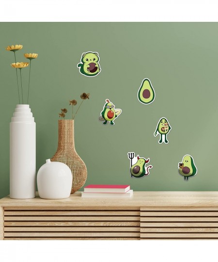 Avocado Stickers for Water Bottles Vinyl Waterproof Stickers for Water Bottle 50 Pcs Waterproof Vinyl Stickers for Water Bott...