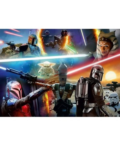 Star Wars The Mandalorian: Crossfire 300 Piece XXL Jigsaw Puzzle for Kids - 13279 - Every Piece is Unique Pieces Fit Together...