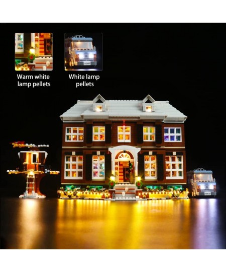 Upgrade Led Light kit for (Home Alone) Building Lighting Kit Compatible with Lego 21330.(Only Led Light Kit) (Upgrade Version...