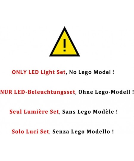 Upgrade Led Light kit for (Home Alone) Building Lighting Kit Compatible with Lego 21330.(Only Led Light Kit) (Upgrade Version...