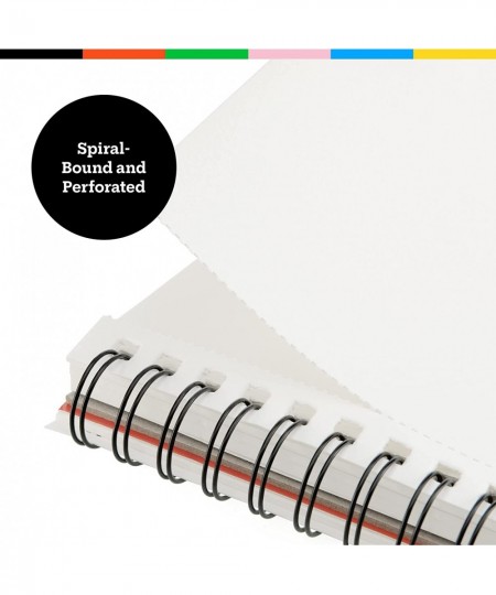 5.5 x 8.5 in Watercolor Sketchpad Mini Book - 2 pack x 35 Sheets Each- Spiral Bound and Microperforated - 300gsm / 140lb 8.5x...