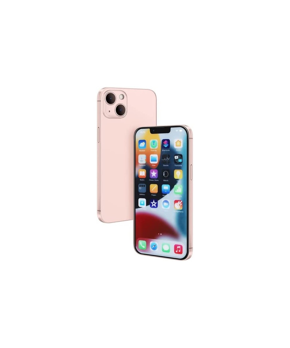 Without Logo - Non Working Replica 1:1 Phone Dummy Display Phone Model for Phone 13 / 13 Mini Fake Model Toy (6.1inches Pink ...