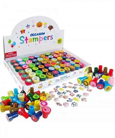 Tiny Mills 60 Pcs Holidays and Occasions Assorted Stampers for Kids $25.73 - Kids' Printing & Stamping Supplies