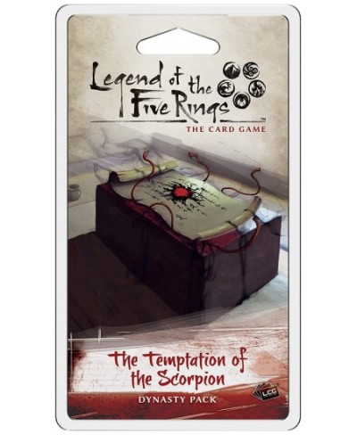 Legend of The Five Rings: The Card Game The Temptation of The Scorpion Dynasty Pack | Strategy Game for Adults and Teens | Ag...