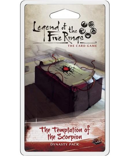 Legend of The Five Rings: The Card Game The Temptation of The Scorpion Dynasty Pack | Strategy Game for Adults and Teens | Ag...