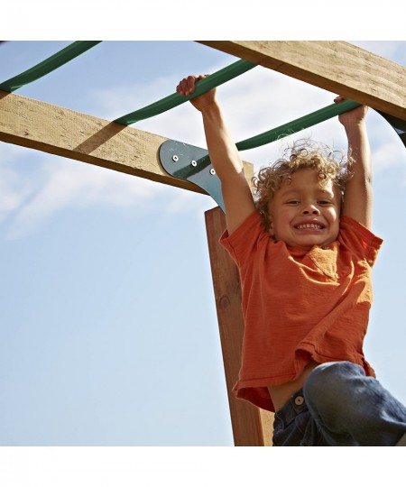 WS 4564 Metal Monkey Bars with Six 21.5" Metal Rungs with Hardware Green $45.42 - Play Sets & Playground Equipment