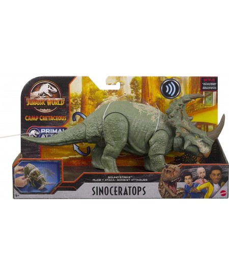 Jurassic World Sound Strike Medium-size Dinosaur Figure Strike Action Sounds Movable Joints Ages 4 Years Old & Up $50.37 - Ki...