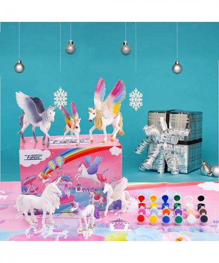 Unicorn Painting Kit for Kids Paint Your Own Unicorn Gifts for Grils&Boys Alicorn Pegasus& Unicorn Craft Kit Unicorn Party Fa...