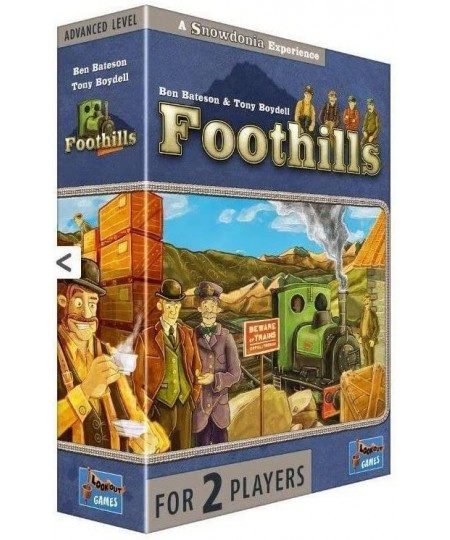 Foothills Board Game | Strategy Board Game | Railway Construction Game | Family Board Game for Adults and Kids | Ages 12 and ...