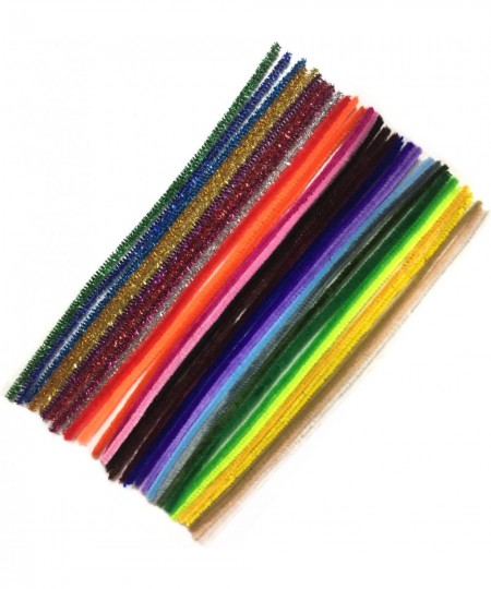 300 Pcs Assorted Colors and 100 Glitter Creative Pipe Cleaners DIY Art Craft Decorations Chenille Stems (6 mm x 35 cm) $17.66...