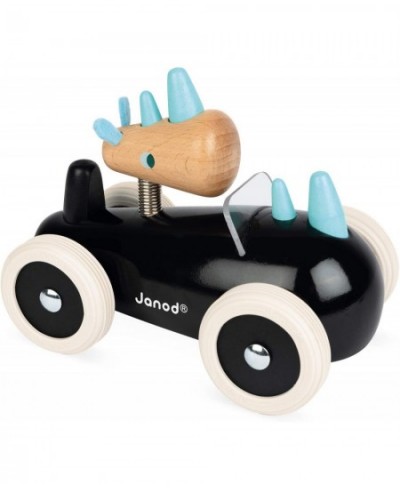 Spirit Wood Car Push Toy - Rony Rhino - Ages 18 Months+ - J04492 $50.28 - Early Development & Activity Toys