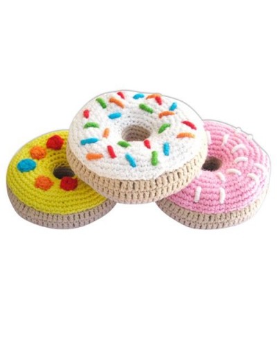 Handmade Kid's Donut Rattles - Fair Trade $69.80 - Baby Rattles & Plush Rings