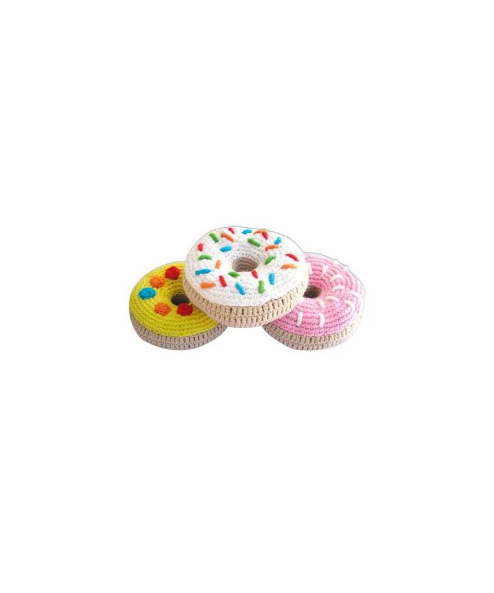 Handmade Kid's Donut Rattles - Fair Trade $69.80 - Baby Rattles & Plush Rings