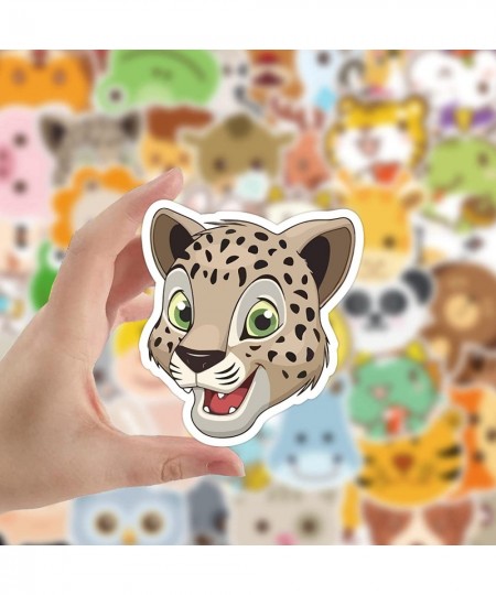 50pcs Animals Cartoon Stickers for Kids Cute Aesthetic Waterproof Vinyl Decals for Water Bottles Scrapbook Laptop Skateboard ...