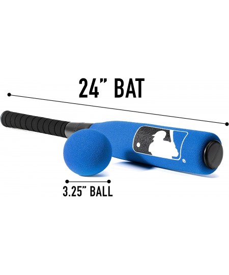 MLB Foam Baseball Bat and Ball Set – 24” Oversized – 27” Standard $25.40 - Toy Sports Products