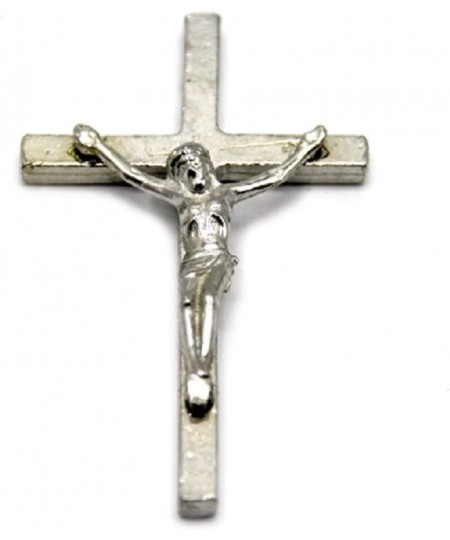 Dollhouse Silver Crucifix Cross Miniature Religious Church 1:12 Accessory $25.04 - Dollhouse Accessories