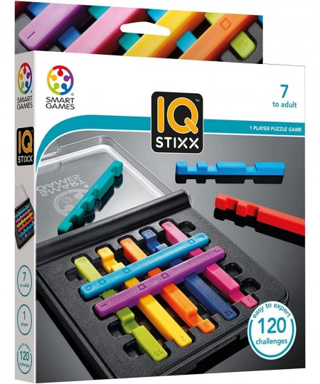 IQ Stixx Stacking Travel Game with 120 Challenges for Ages 7 - Adult $25.55 - Travel Games