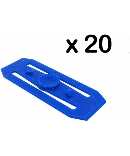 3D Printed Racetrack Connectors Set of 20 Compatible with Hotwheels Track Sets $20.81 - Toy Vehicle Playsets