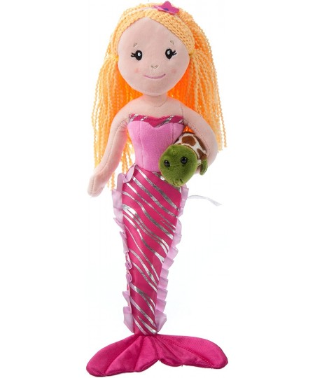 The Petting Zoo Mermaid Doll with Turtle Stuffed Animal Gifts for Girls Plush Doll with Sea Turtle 17 Inches (Blonde) $39.94 ...