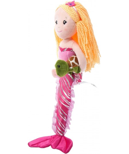 The Petting Zoo Mermaid Doll with Turtle Stuffed Animal Gifts for Girls Plush Doll with Sea Turtle 17 Inches (Blonde) $39.94 ...